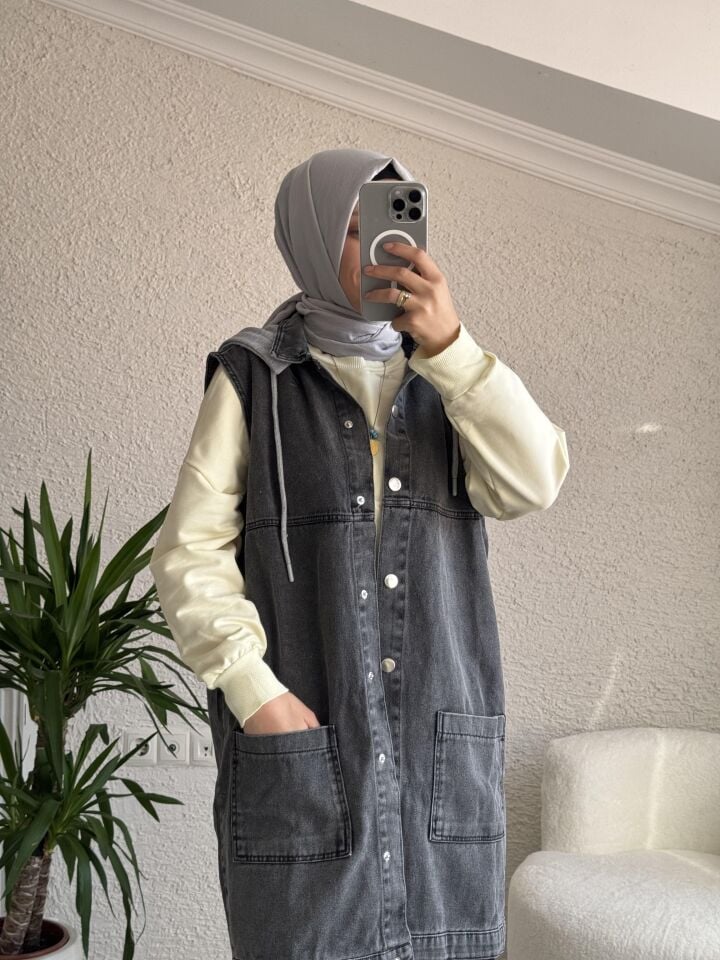 KOT YELEK SİYAH RENK