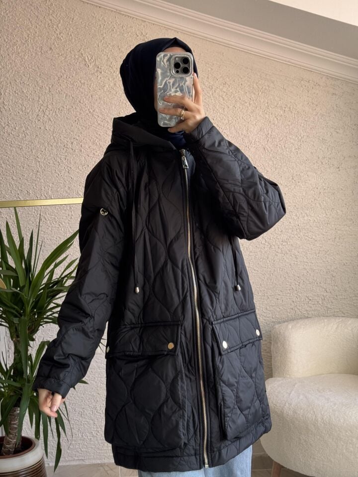 LEVİDOR KISA MONT 560026 SİYAH