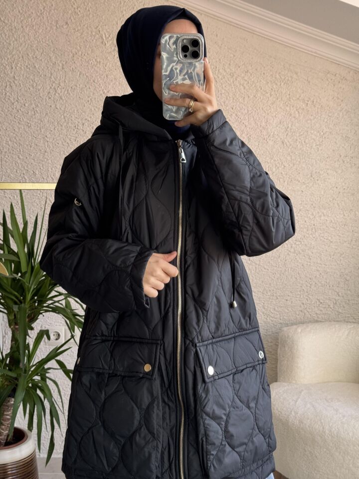 LEVİDOR KISA MONT 560026 SİYAH