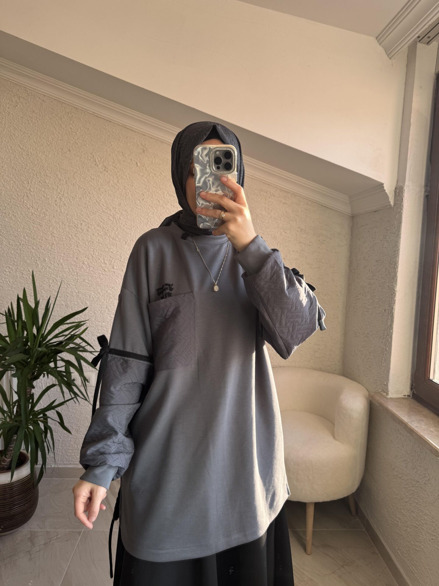 LEVİDOR SPOR SWEET FÜME GRİ