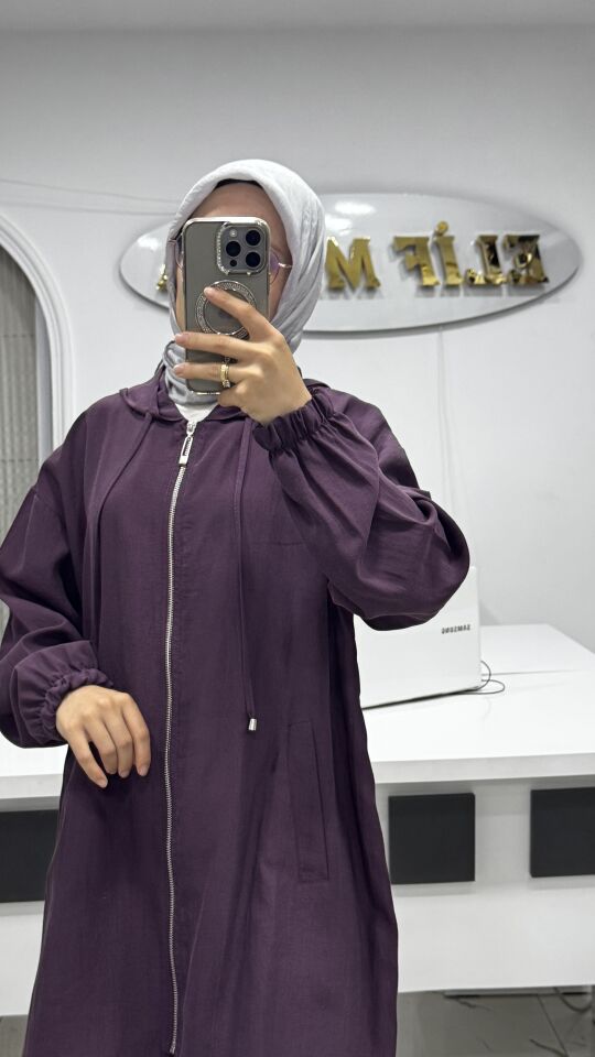 PUANE SPOR KAPŞONLU İKİLİ TAKIM MÜRDÜM