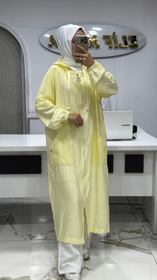 Ayşe Akay File Detaylı Kap Sarı