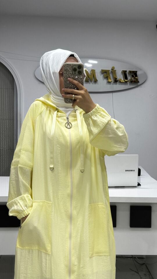 Ayşe Akay File Detaylı Kap Sarı