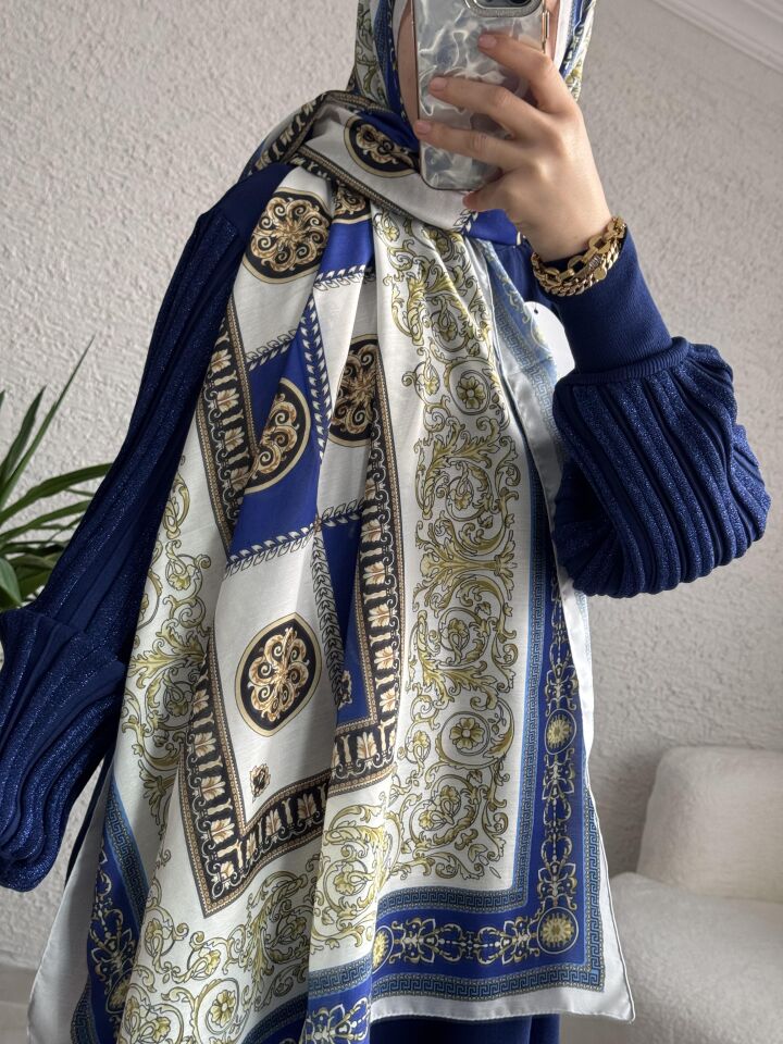 VERSACE DESEN PAMUKLU ŞAL