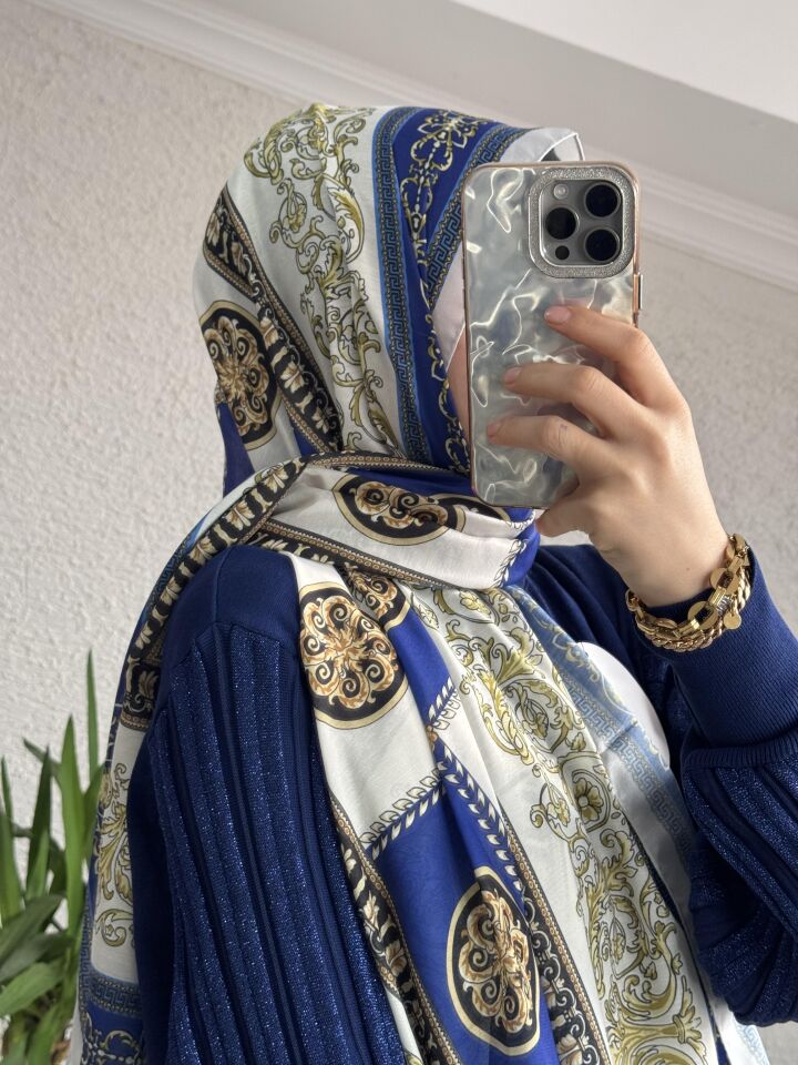 VERSACE DESEN PAMUKLU ŞAL