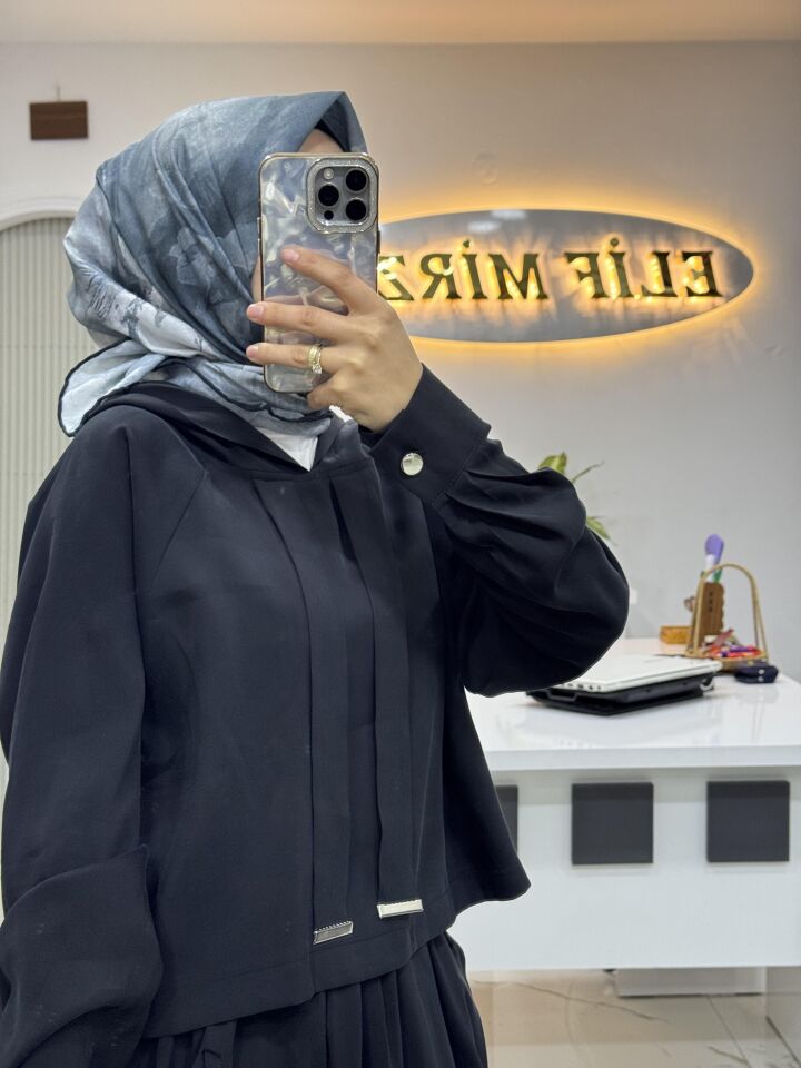MARCHA SPOR  ETEKLİ TAKIM SİYAH