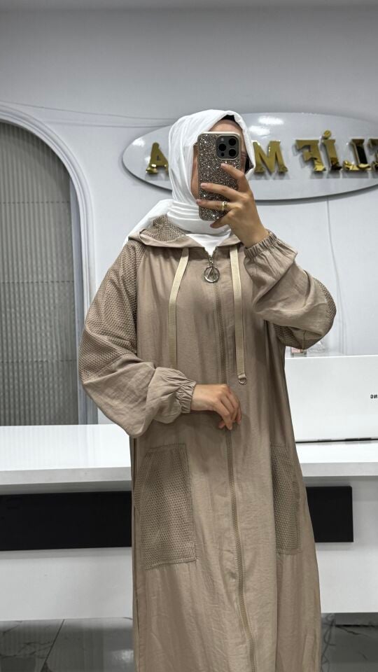 AYŞE AKAY FİLE DETAYLI KAP VİZON