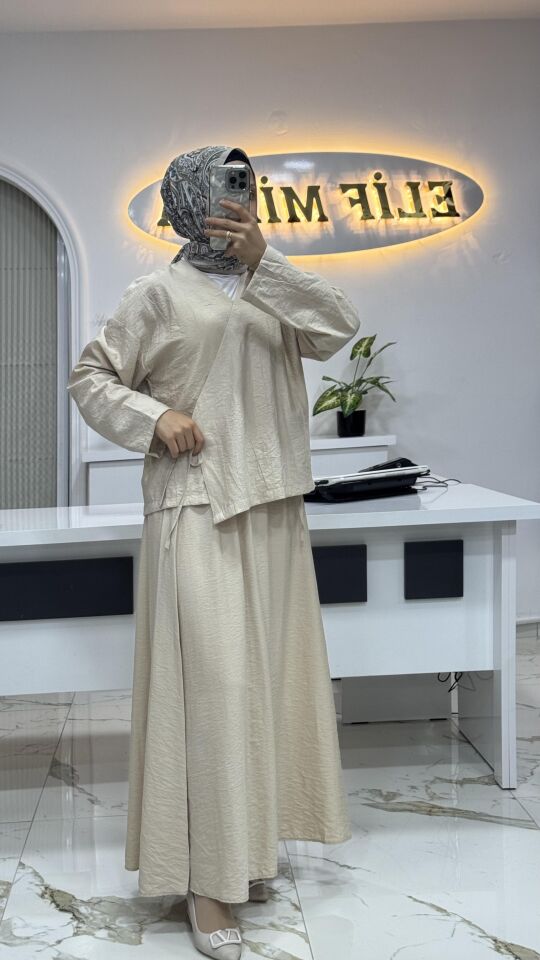 BAĞLAMA DETAYLI ETEKLİ TAKIM