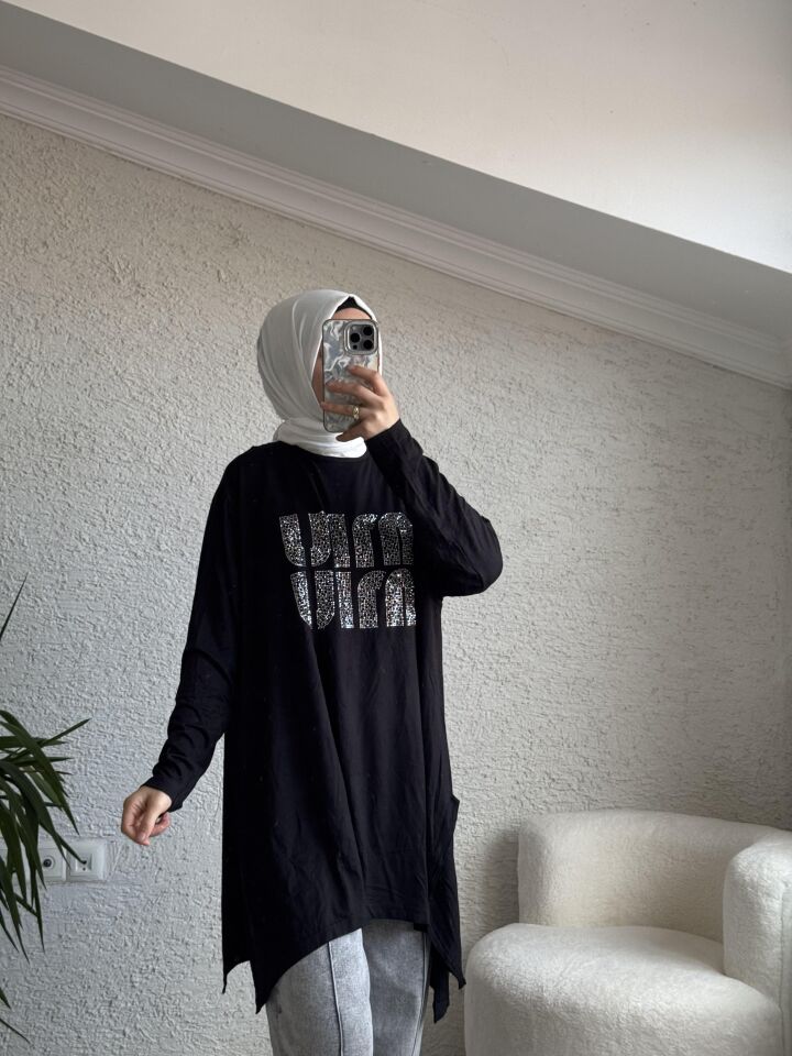 MİM TUNİK SİYAH