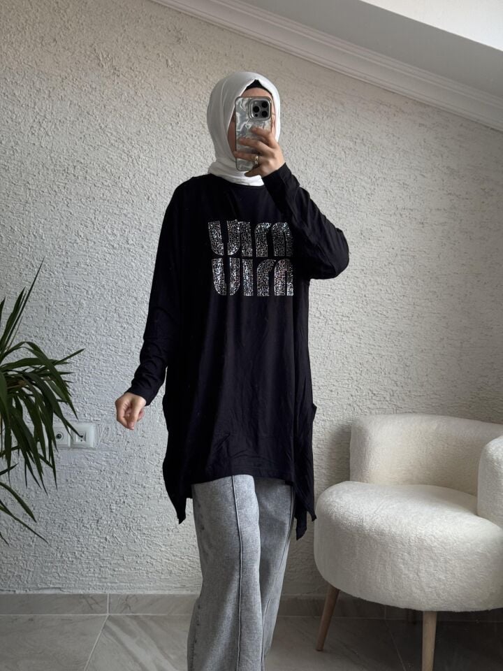 MİM TUNİK SİYAH