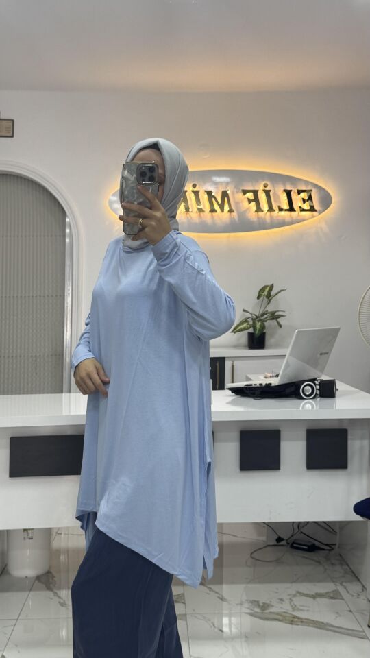 ZARİF TUNİK BEBE MAVİ