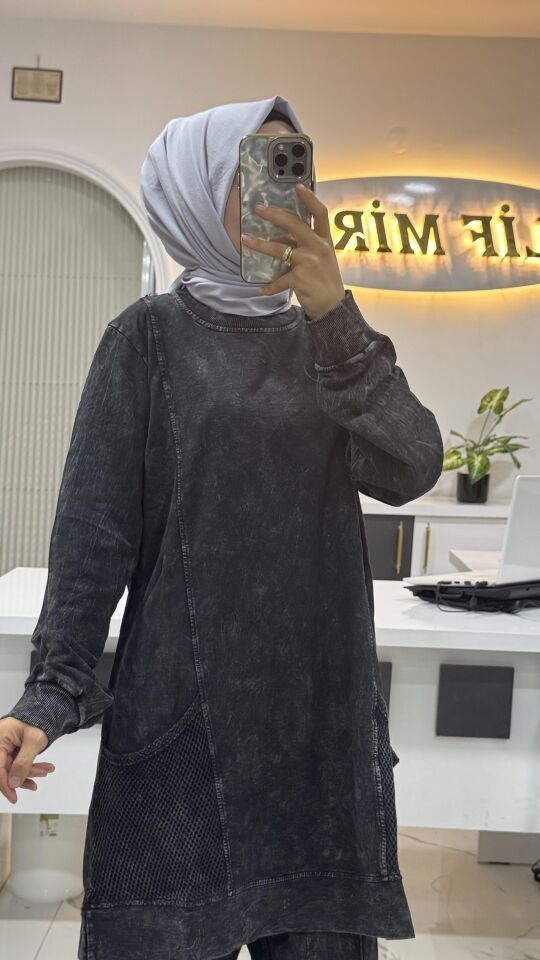İTHAL PAMUKLU TAKIM SİYAH