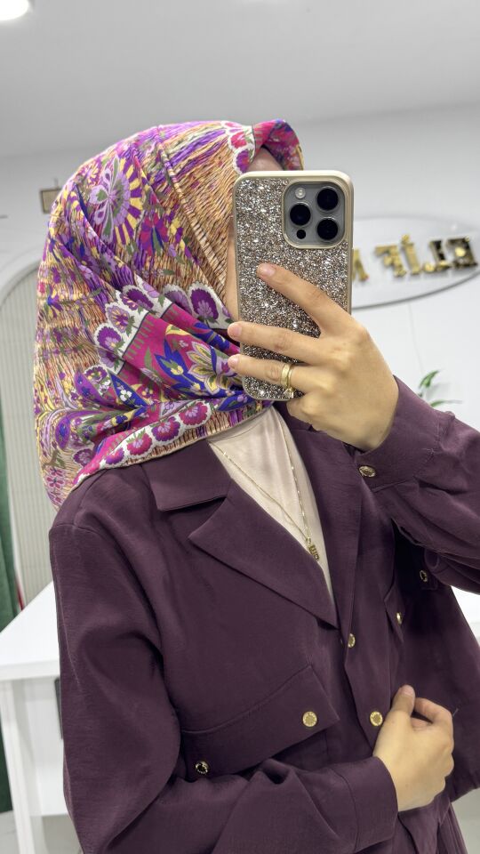 NOSHE CEKETLİ ETEKLİ TAKIM MÜRDÜM