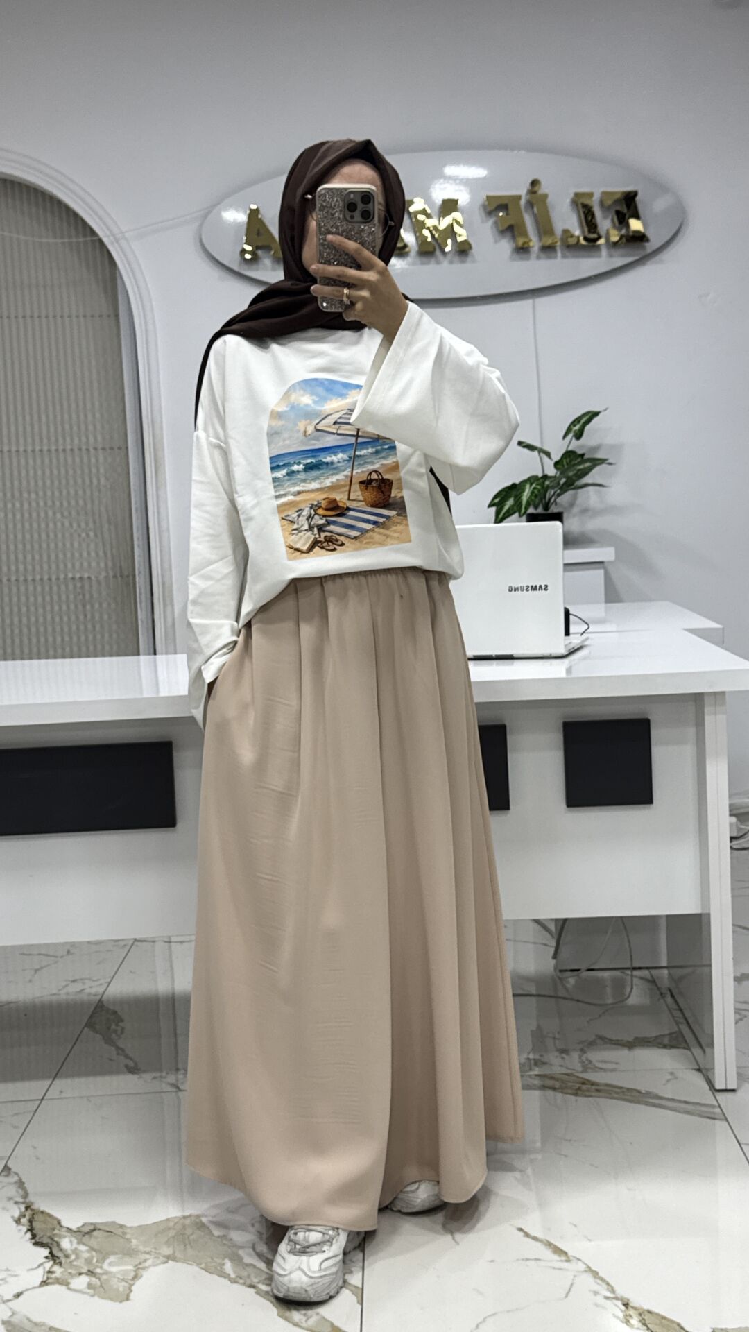 PANTOLON ETEK KREM
