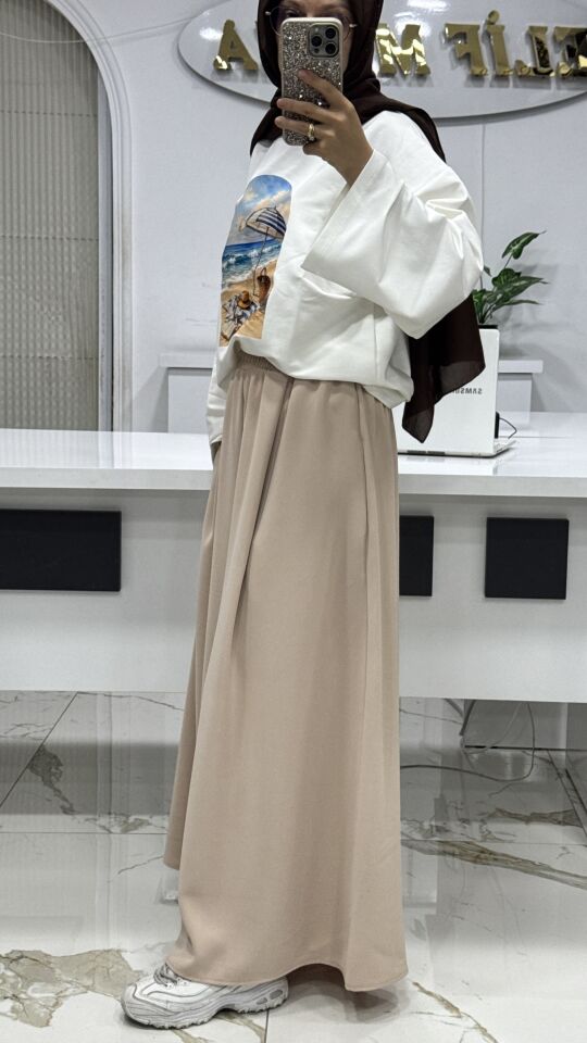 PANTOLON ETEK KREM