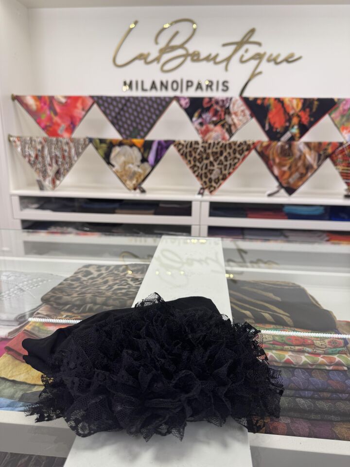LA BOUTIQUE SLİKONLU FIRFIRLI BONE