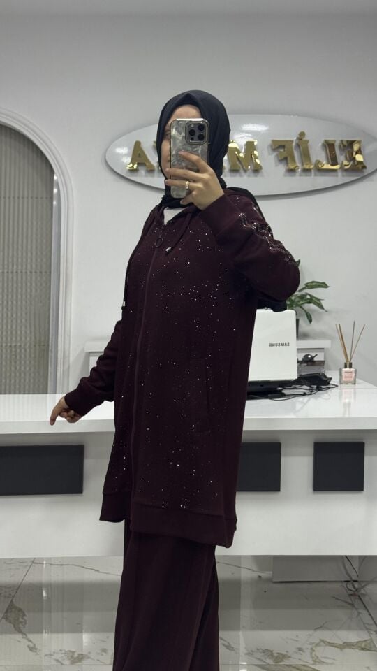 PIRILTI TAKIM KOYU MÜRDÜM