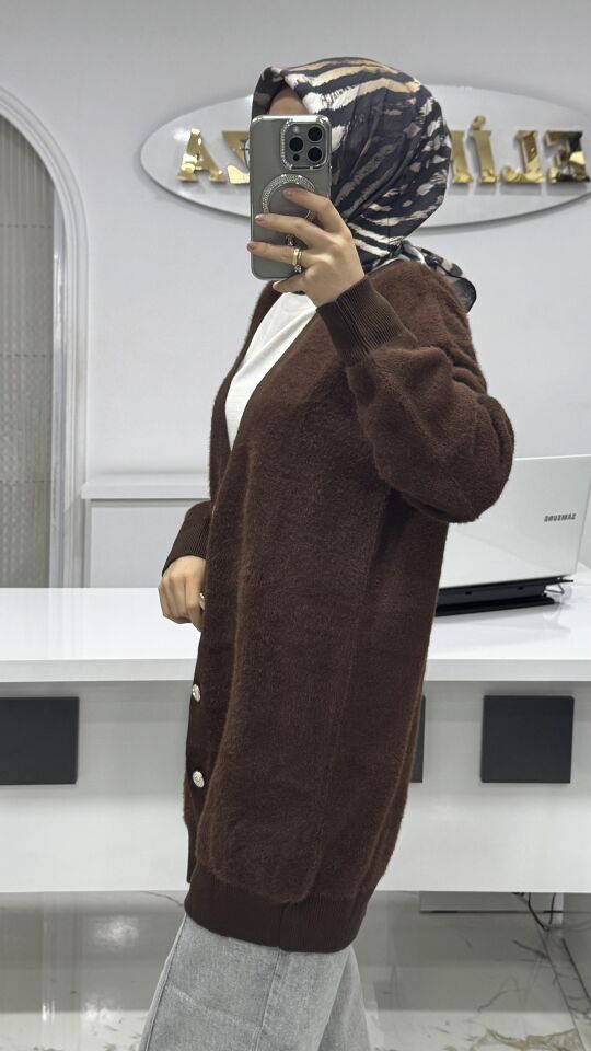 ANGORA HIRKA KAHVERENGİ