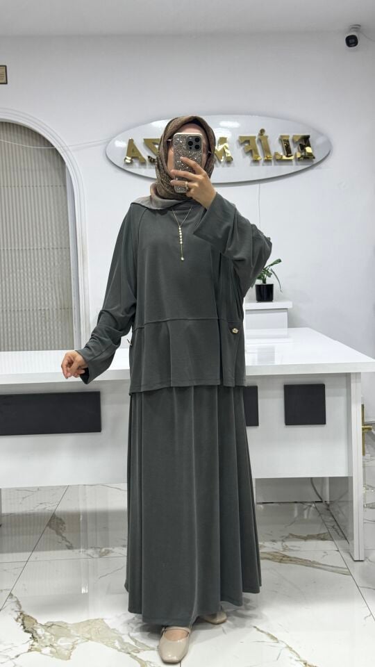 5247 YARASA KOL ETEKLİ TAKIM MİNT