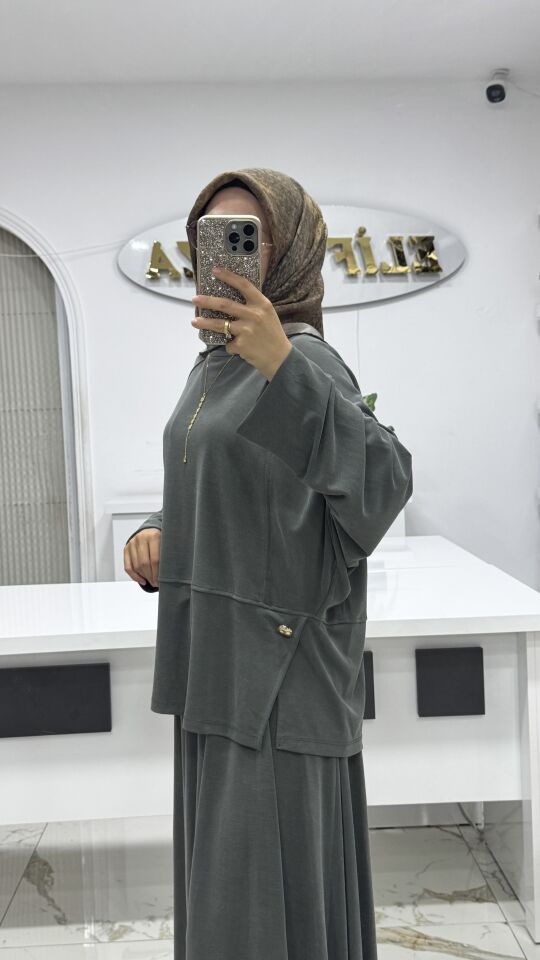 5247 YARASA KOL ETEKLİ TAKIM MİNT