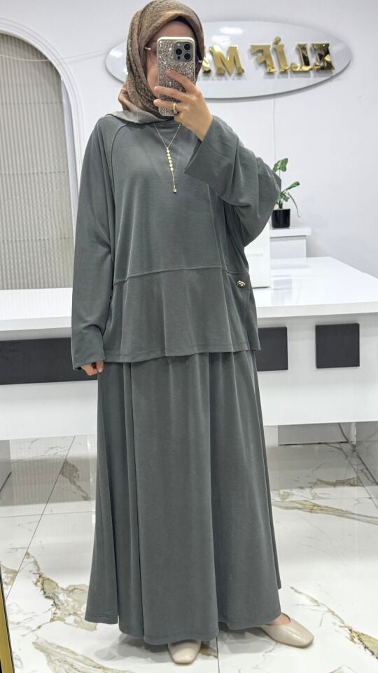 5247 YARASA KOL ETEKLİ TAKIM MİNT