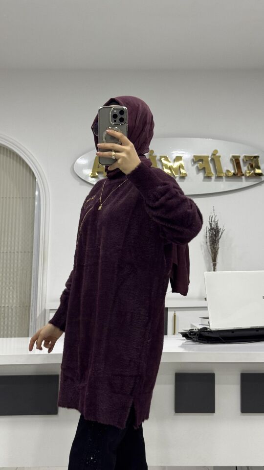 İŞLEME DETAYLI ANGORA KAZAK MÜRDÜM