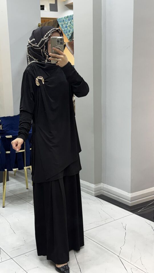 AYŞE AKAY SANDY TAKIM SİYAH