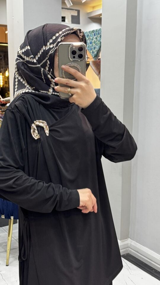 AYŞE AKAY SANDY TAKIM SİYAH